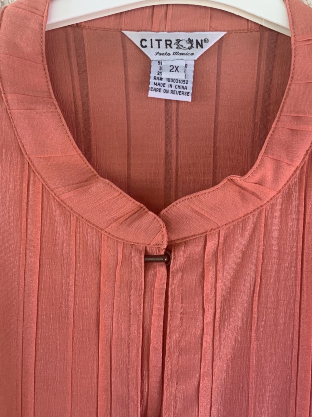 CITRON SANTA MONICA LONG SLEEVE BLOUSE